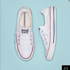 shoreline white converse women’s 7.5